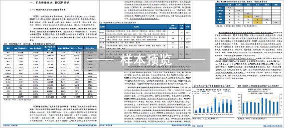 供需视角看RCEP对中国产业链影响