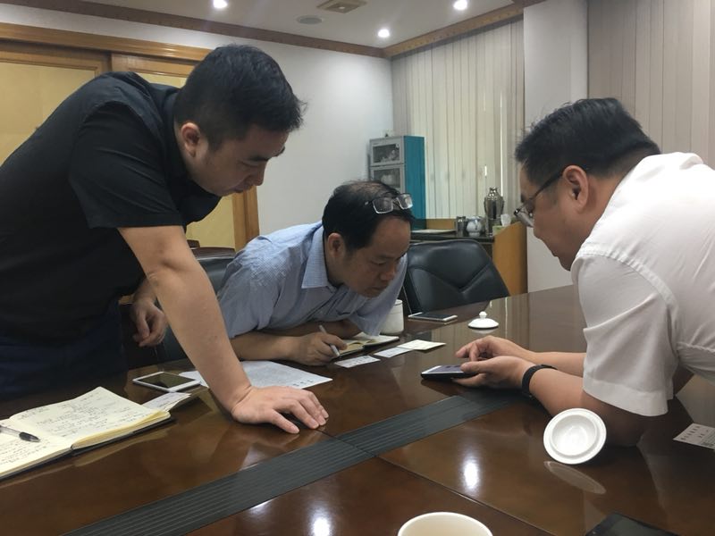 潘建军董事长拜访佛山市商务局新任副局长黄局介绍米奥模式