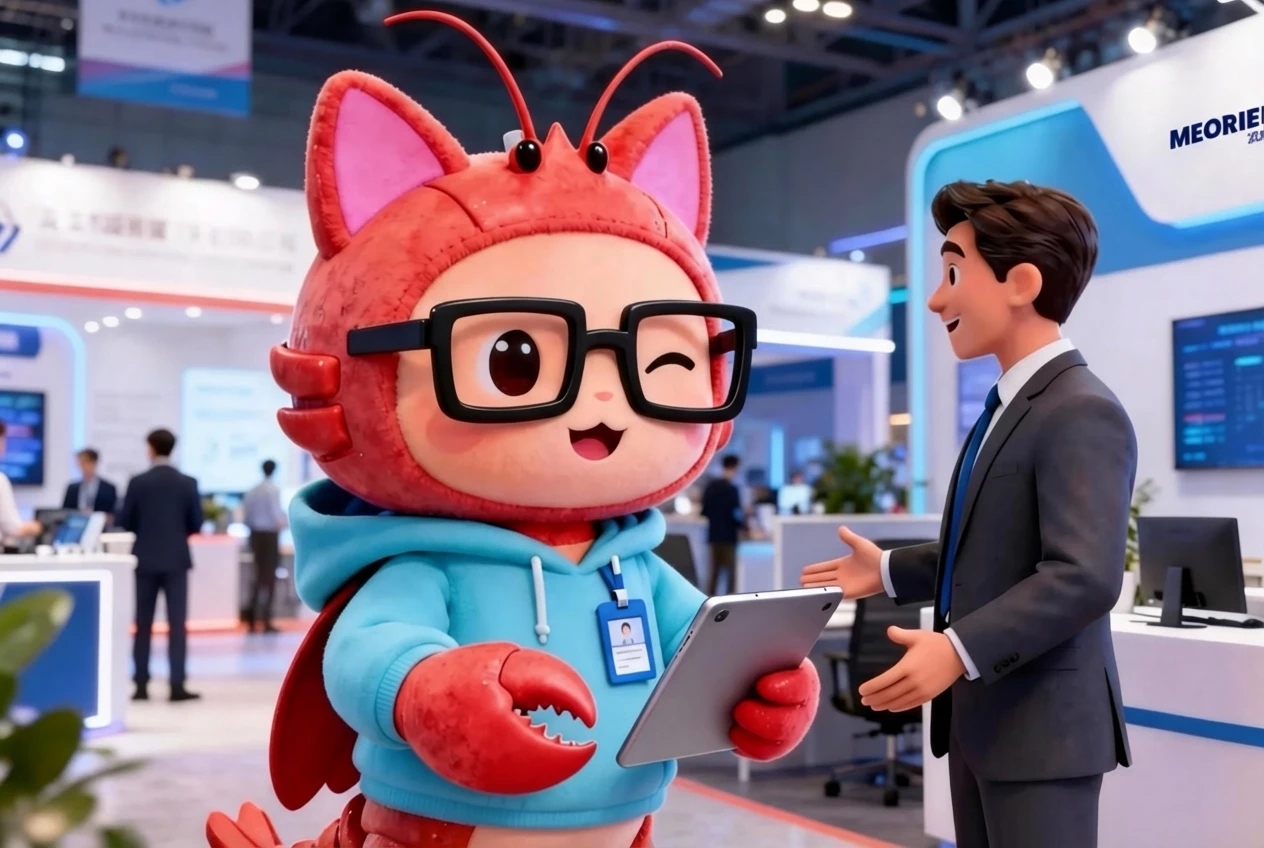 领养会展业首只“小龙虾”|与您的 AI 参展团队正式见面