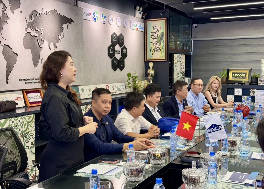 精准匹配,合作共赢!SACA× 中国建材企业市场对接与商务洽谈峰会圆满落幕! 精准匹配,合作共赢!SACA× 中国建材企业市场对接与商务洽谈峰会圆满落幕!