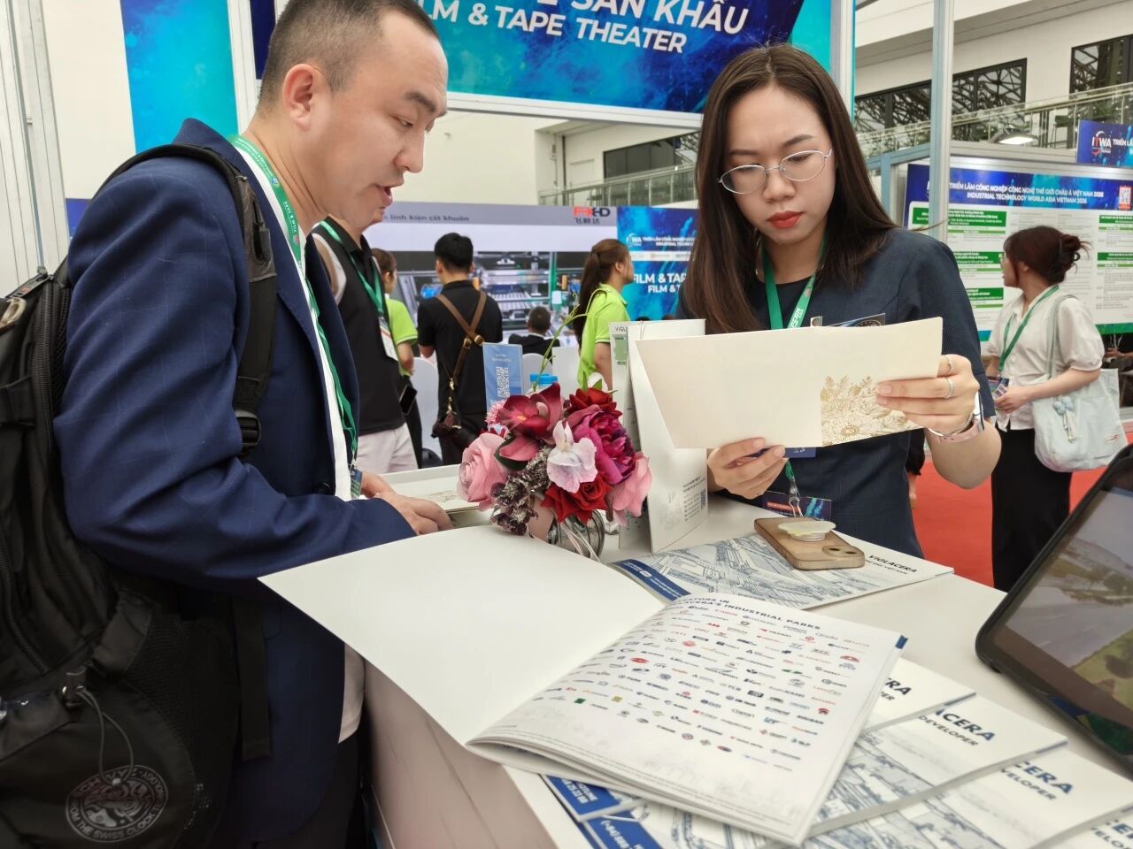 对接越南两大标杆工业园运营方！米奥兰特IIW河内工业周与Viglacera、TLIP升龙工业园赋能中越商贸对接